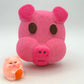 Farm Pig Kids Bath Bomb with Pig Figure Toy Inside - Berwyn Betty's Bath & Body Shop