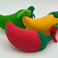 Farmer's Market Pepper Kids Bath Bomb with Animated Pepper Figurine Inside - Berwyn Betty's Bath & Body Shop