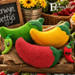 Farmer's Market Pepper Kids Bath Bomb with Animated Pepper Figurine Inside - Berwyn Betty's Bath & Body Shop