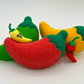 Farmer's Market Pepper Kids Bath Bomb with Animated Pepper Figurine Inside - Berwyn Betty's Bath & Body Shop