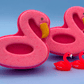 Flamingo Floatie Kids Bath Bomb with Flamingo Toy Inside - Berwyn Betty's Bath & Body Shop