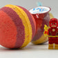 FLASH Kids Bath Bomb with Flash Minifigure Toy Inside - Limited Edition - Berwyn Betty's Bath & Body Shop