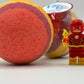 FLASH Kids Bath Bomb with Flash Minifigure Toy Inside - Limited Edition - Berwyn Betty's Bath & Body Shop