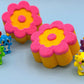 Flower Kids Bath Bomb with Cute Dragon Toy Inside - Berwyn Betty's Bath & Body Shop