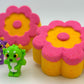Flower Kids Bath Bomb with Cute Dragon Toy Inside - Berwyn Betty's Bath & Body Shop