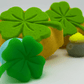 Four - Leaf Clover Kids Bath Bomb with St Patrick's Day Mochi Toy Inside - Berwyn Betty's Bath & Body Shop