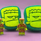 Frankenstein Kids Bath Bomb with Frankenstein Minifigure Toy Inside - Berwyn Betty's Bath & Body Shop