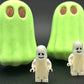 👻 Ghost Kids Bath Bomb with Glow - in - the - Dark Ghost Minifigure Inside - Berwyn Betty's Bath & Body Shop