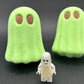 👻 Ghost Kids Bath Bomb with Glow - in - the - Dark Ghost Minifigure Inside - Berwyn Betty's Bath & Body Shop