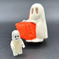 Ghost Trick or Treater Kids Bath Bomb with Ghost Mini Figurine Inside - Berwyn Betty's Bath & Body Shop