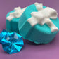 Gift Box with Bow Bath Bomb with Large Plastic Gem Inside - Berwyn Betty's Bath & Body Shop