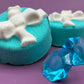 Gift Box with Bow Bath Bomb with Large Plastic Gem Inside - Berwyn Betty's Bath & Body Shop