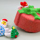 Gift Box with Bow Kids Bath Bomb with Christmas Ring Inside - Berwyn Betty's Bath & Body Shop