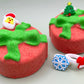 Gift Box with Bow Kids Bath Bomb with Christmas Ring Inside - Berwyn Betty's Bath & Body Shop