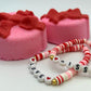 Gift Box with Bow Kids Bath Bomb with Valentines Bracelet Inside - Berwyn Betty's Bath & Body Shop