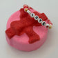 Gift Box with Bow Kids Bath Bomb with Valentines Bracelet Inside - Berwyn Betty's Bath & Body Shop