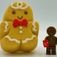 Gingerbread Boy Kids Bath Bomb with Gingerbread Figure Inside - Berwyn Betty's Bath & Body Shop