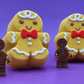 Gingerbread Boy Kids Bath Bomb with Gingerbread Figure Inside - Berwyn Betty's Bath & Body Shop