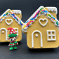 Gingerbread House Kids Bath Bomb with Elf Inside - Berwyn Betty's Bath & Body Shop