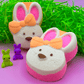 Girl Bunny Kids Bath Bomb with Mini Bunny Figure Inside - Berwyn Betty's Bath & Body Shop