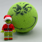 Grinch Kids Bath Bomb with Toy Grinch Mini Figure Inside - Berwyn Betty's Bath & Body Shop