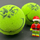 Grinch Kids Bath Bomb with Toy Grinch Mini Figure Inside - Berwyn Betty's Bath & Body Shop