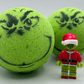 Grinch Kids Bath Bomb with Toy Grinch Mini Figure Inside - Berwyn Betty's Bath & Body Shop
