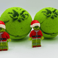 Grinch Kids Bath Bomb with Toy Grinch Mini Figure Inside - Berwyn Betty's Bath & Body Shop