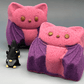 Halloween Bat Bath Bomb for Kids with Surprise Bat Gnome Toy Inside - Berwyn Betty's Bath & Body Shop