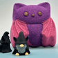 Halloween Bat Bath Bomb for Kids with Surprise Bat Gnome Toy Inside - Berwyn Betty's Bath & Body Shop
