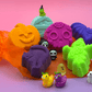 Halloween Bath Bomb Gift Bag for Kids – 6 Count with Surprise Toys Inside - Berwyn Betty's Bath & Body Shop