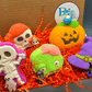 Halloween Bath Bombs Gift Box for Kids - 5 Count with Surprise Toys Inside - Berwyn Betty's Bath & Body Shop