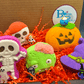 Halloween Bath Bombs Gift Box for Kids - 5 Count with Surprise Toys Inside - Berwyn Betty's Bath & Body Shop