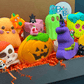 Halloween Bath Bombs Gift Box for Kids - 8 Count with Surprise Toys Inside - Berwyn Betty's Bath & Body Shop