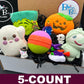 HALLOWEEN Bath Bombs Gift Box with Holiday Themed Bombs - 5 ct - Berwyn Betty's Bath & Body Shop