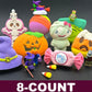 HALLOWEEN Bath Bombs Gift Box with Holiday Themed Bombs - 8 ct - Berwyn Betty's Bath & Body Shop