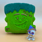 Halloween Frankenstein Bath Bomb for Kids with Cute Halloween Figure Inside - Berwyn Betty's Bath & Body Shop