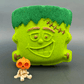 Halloween Frankenstein Bath Bomb for Kids with Cute Halloween Figure Inside - Berwyn Betty's Bath & Body Shop