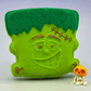 Halloween Frankenstein Bath Bomb for Kids with Cute Halloween Figure Inside - Berwyn Betty's Bath & Body Shop