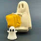 Halloween Ghost Trick-or-Treater Bath Bomb for Kids with Surprise Ghost Toy Inside - Berwyn Betty's Bath & Body Shop