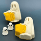 Halloween Ghost Trick-or-Treater Bath Bomb for Kids with Surprise Ghost Toy Inside - Berwyn Betty's Bath & Body Shop