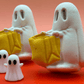 Halloween Ghost Trick-or-Treater Bath Bomb for Kids with Surprise Ghost Toy Inside - Berwyn Betty's Bath & Body Shop