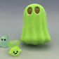 Halloween Glowing Ghost Bath Bomb for Kids with Surprise Luminous Ghost Toy Inside - Berwyn Betty's Bath & Body Shop