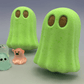 Halloween Glowing Ghost Bath Bomb for Kids with Surprise Luminous Ghost Toy Inside - Berwyn Betty's Bath & Body Shop