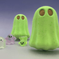 Halloween Glowing Ghost Bath Bomb for Kids with Surprise Luminous Ghost Toy Inside - Berwyn Betty's Bath & Body Shop