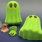 Halloween Glowing Ghost Bath Bomb for Kids with Surprise Luminous Ghost Toy Inside - Berwyn Betty's Bath & Body Shop