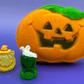 Halloween Happy Pumpkin Bath Bomb for Kids with Surprise Luminous jack-o'-lantern Toy Inside - Berwyn Betty's Bath & Body Shop