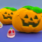 Halloween Happy Pumpkin Bath Bomb for Kids with Surprise Luminous jack-o'-lantern Toy Inside - Berwyn Betty's Bath & Body Shop