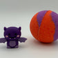 Halloween Kids Bath Bomb with Halloween Figurine Inside - Berwyn Betty's Bath & Body Shop