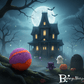 Halloween Kids Bath Bomb with Halloween Figurine Inside - Berwyn Betty's Bath & Body Shop